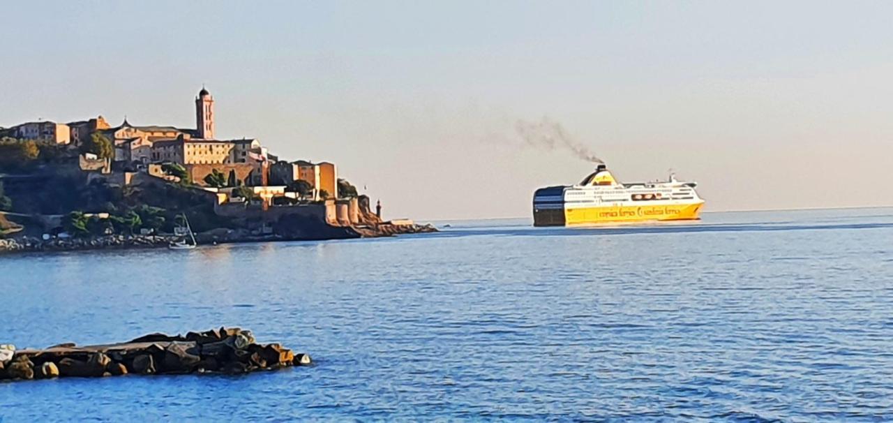 باستيا Le Panoramique.Vue Mer.Bastia المظهر الخارجي الصورة